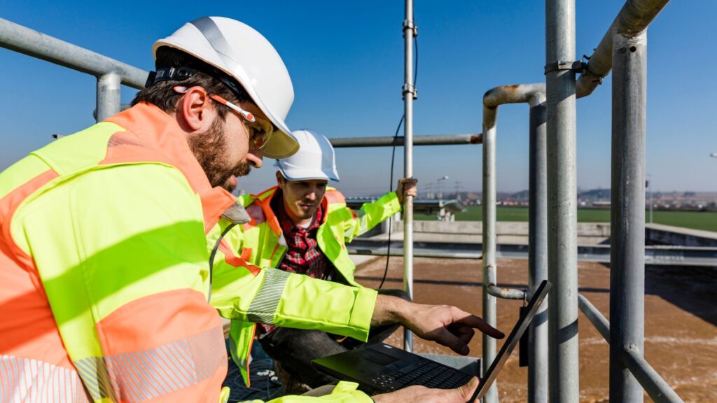 water treatment equipment installation